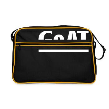 chèvre - Sac Retro - noir/or - Devant