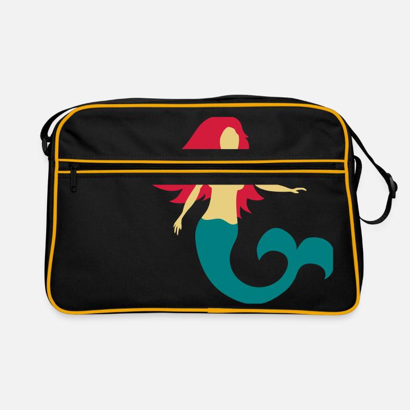Meerjungfrau Retro Tasche