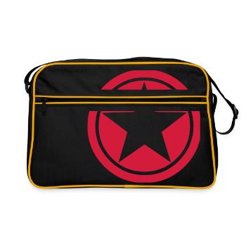 STAR - Sac Retro - noir/or - Devant