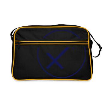 SIGNE DU ZODIAQUE SAGITTAIRE ! - Sac Retro - noir/or - Devant