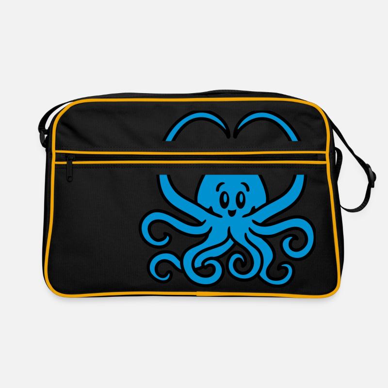 Squid heart Retro Bag