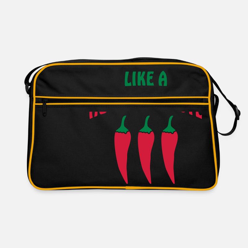 LIKE A HOT CHILI TASTE Retro Tasche
