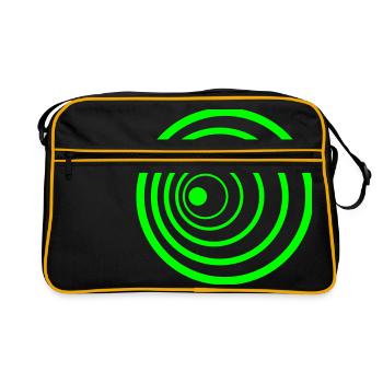 Doppler effet physicien Sitcom Big Bang Big Bang Université - Sac Retro - noir/or - Devant