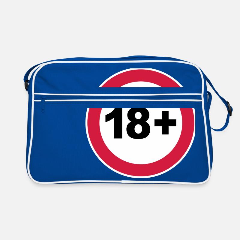 18 + / 18/18 / Dix-huit / Anniversaire / 3c Sac Retro