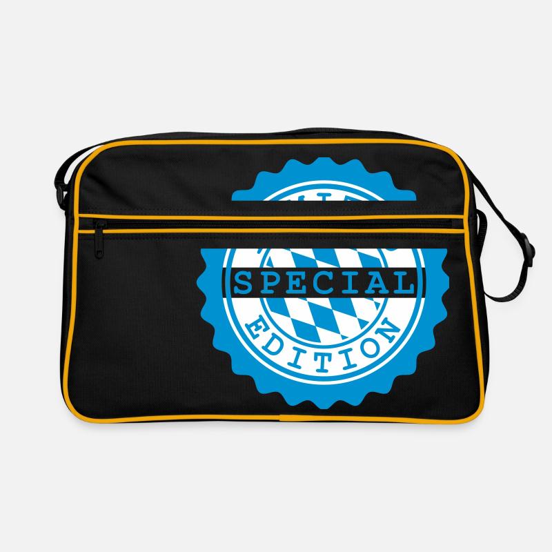 Bayern Special Edition - Retro Tasche - Schwarz/Gold