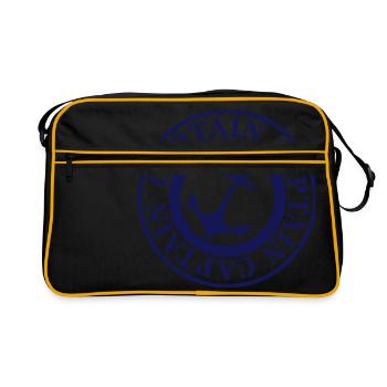 captain capitaine - Sac Retro - noir/or - Devant