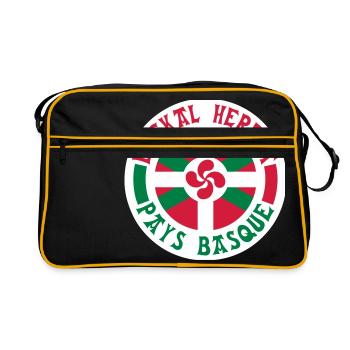 Pays Basque - Sac Retro - noir/or - Devant