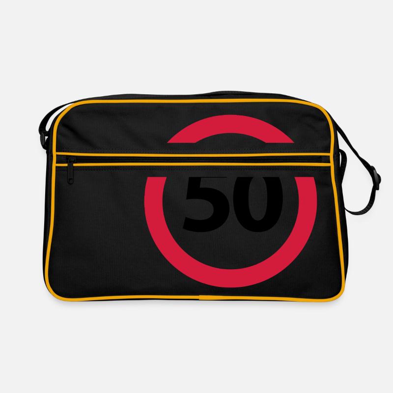 50 Birthday Retro Bag