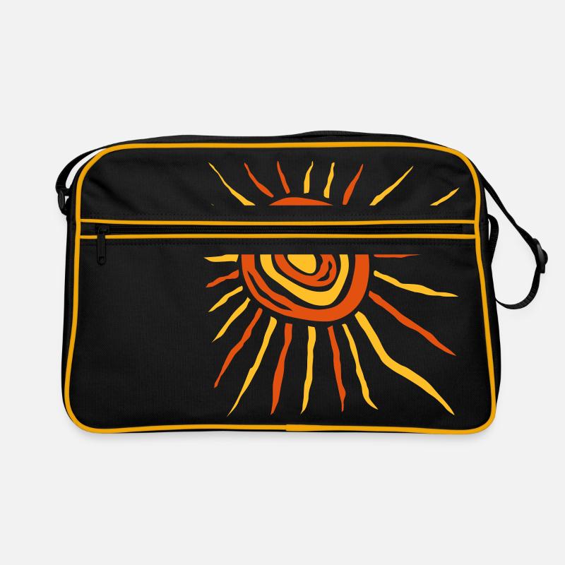 Sonne Retro Tasche