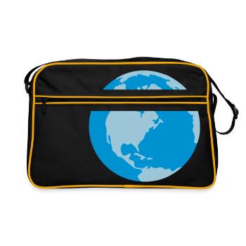 Globe - Retro Bag - black/gold - Front