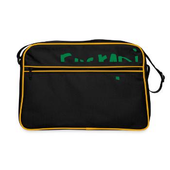 Euskadi Basque - Sac Retro - noir/or - Devant