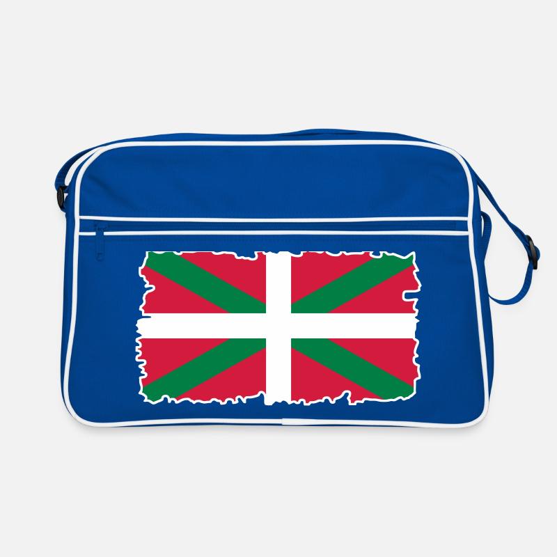 Drapeau Basque Ikurriña Sac Retro
