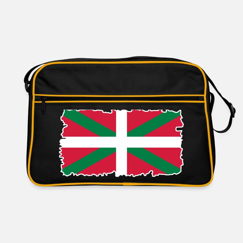 Drapeau Basque Ikurriña Sac Retro