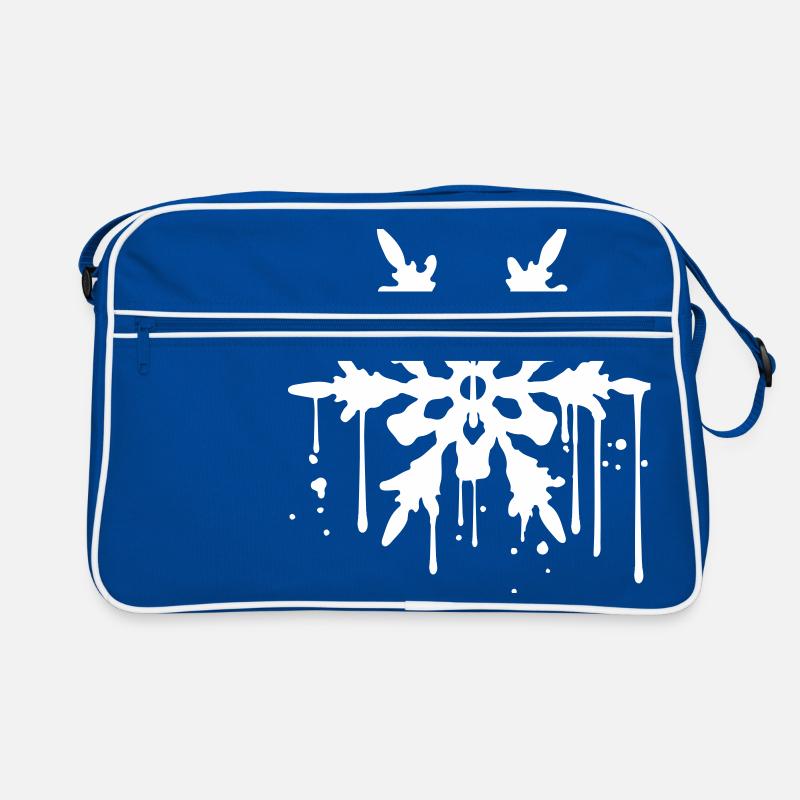 wet graffiti drops melted cool winter kal Retro Bag