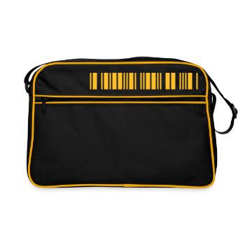 barcode 1984 - Sac Retro - noir/or - Devant