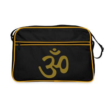 om - Retro Bag - black/gold - Front