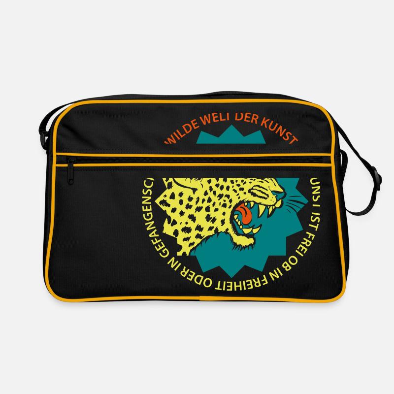 Wilde Kunst Retro Tasche