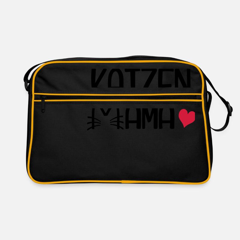Katzen Mama Retro Tasche