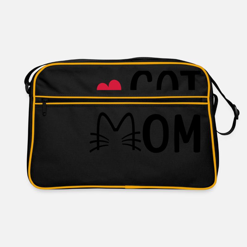 Katzenmama Retro Tasche