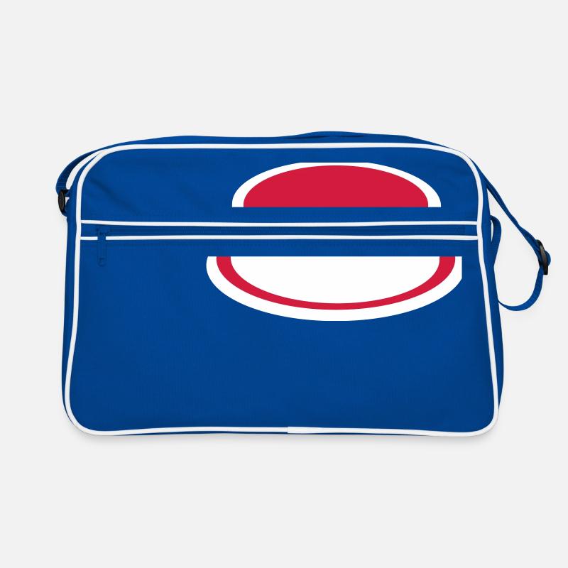 Button Retro Tasche