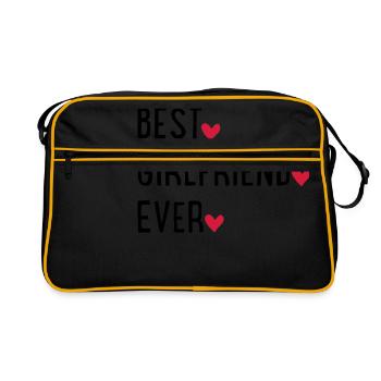 Girlfriend - Retro Bag - black/gold - Front