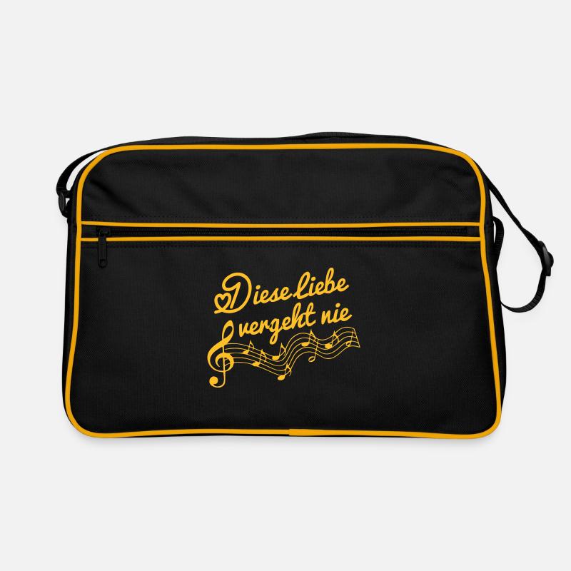 This love never passes music Retro Bag