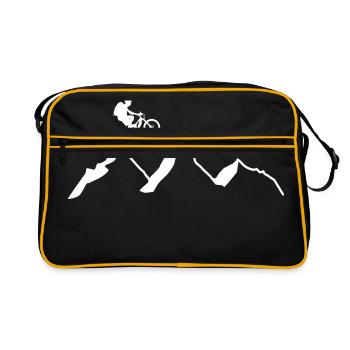 VTT - Sac Retro - noir/or - Devant