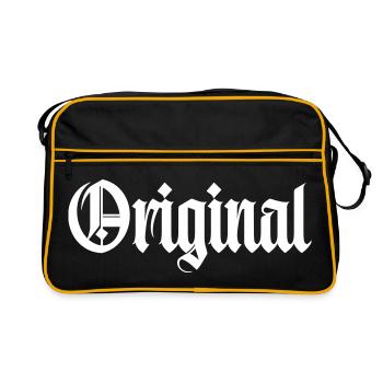 Original - Retro Bag - black/gold - Front