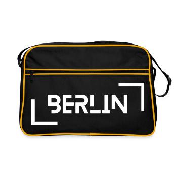 Berlin - Retro Bag - black/gold - Front