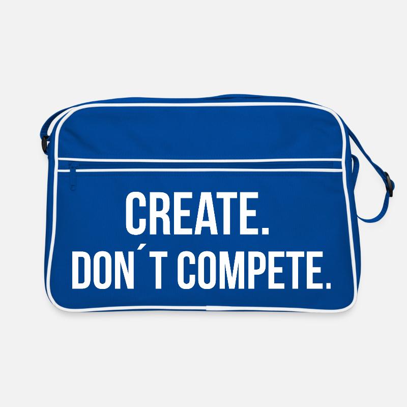 CREATE. DON´T COMPETE. | Greyline Official Retro Tasche