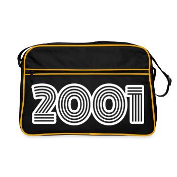 rétro 2001 - Sac Retro - noir/or - Devant