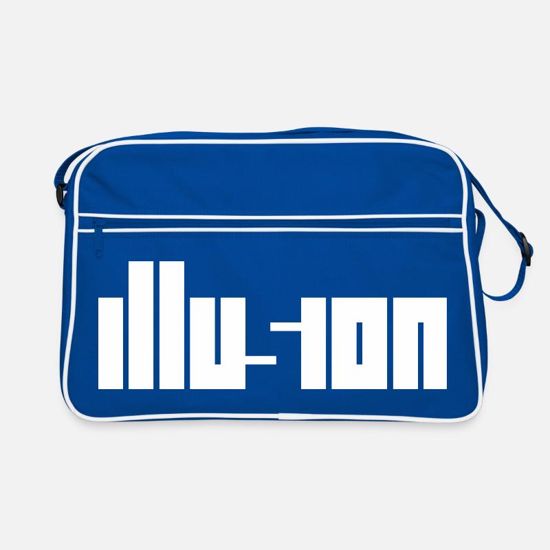 Illusion – Illusion d’optique Conception de contraste Sac Retro