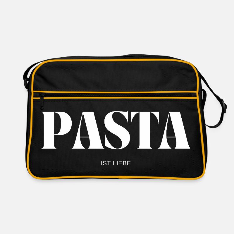 Pasta ist Liebe Retro Tasche