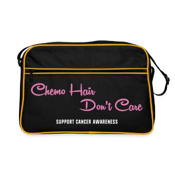 Lung Cancer Cancer Cancer Survivor Cancer Stinks - Retro Bag - black/gold - Front