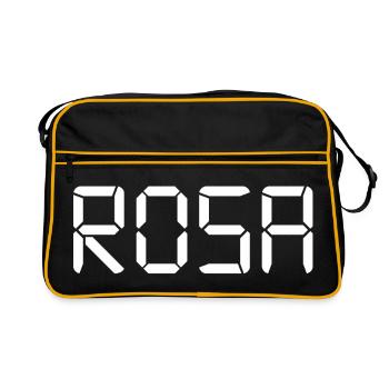 Rose - LCD - Sac Retro - noir/or - Devant