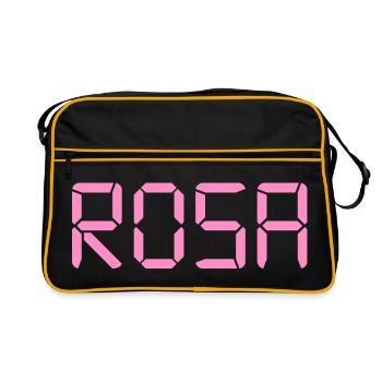 Rose - LCD - Sac Retro - noir/or - Devant