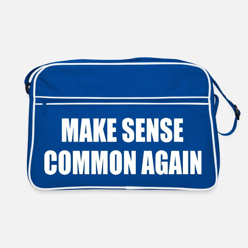 make sense common again Retro Bag