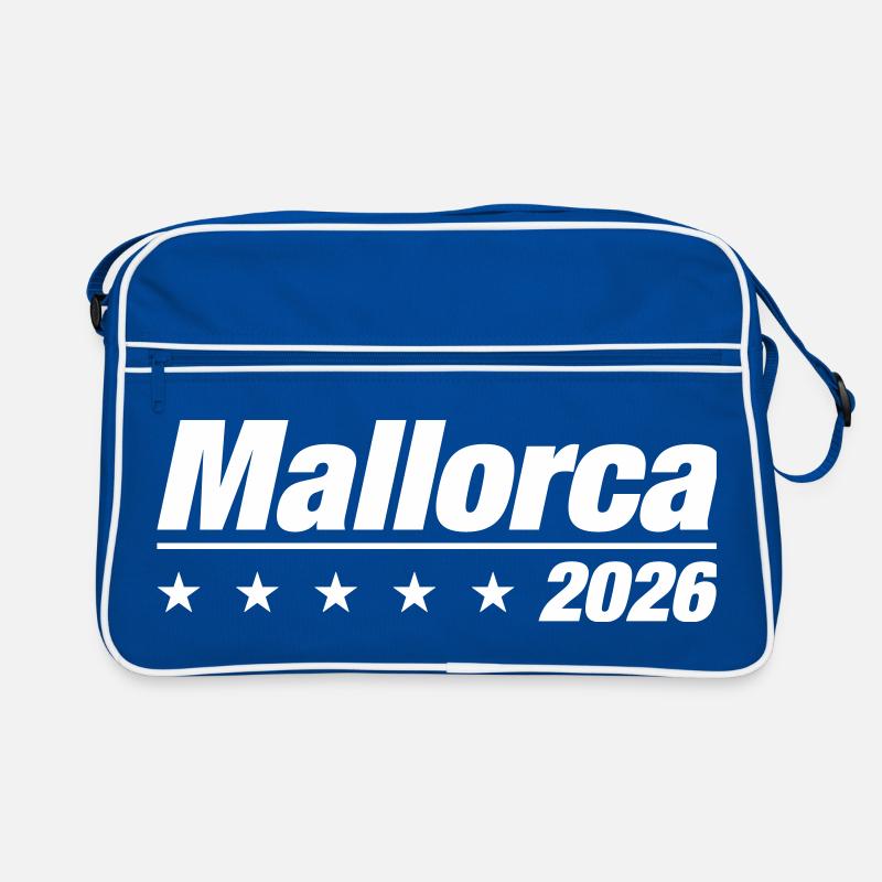 Mallorca 2026 Malle Urlaub Retro Tasche