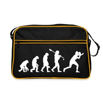 Évolution du design du ping-pong de tennis de table Man - Sac Retro - noir/or - Devant