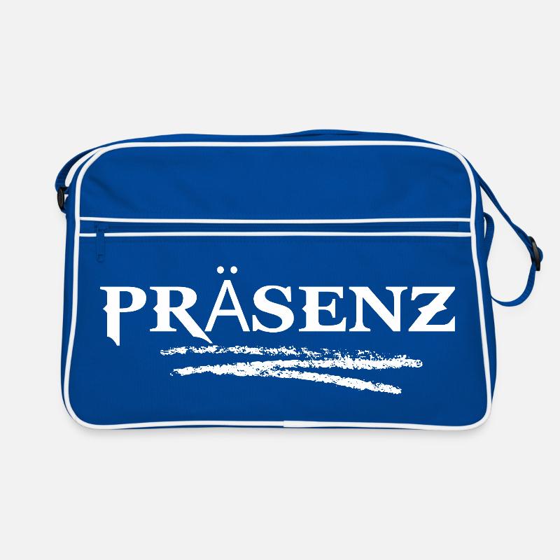 PRÄSENZ – Im Hier und Jetzt Retro Tasche
