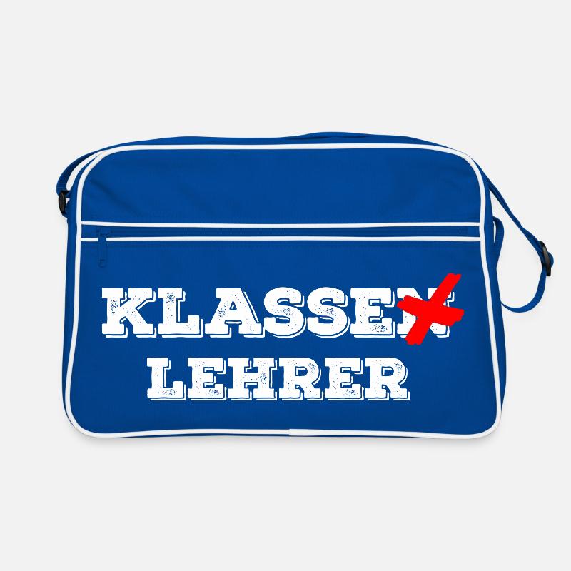 Professeur de classe - professeur de classe - école drôle Sac Retro