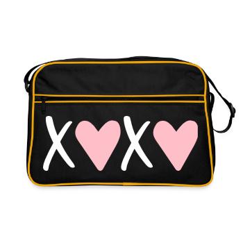 XOXO Câlins et bisous - Sac Retro - noir/or - Devant