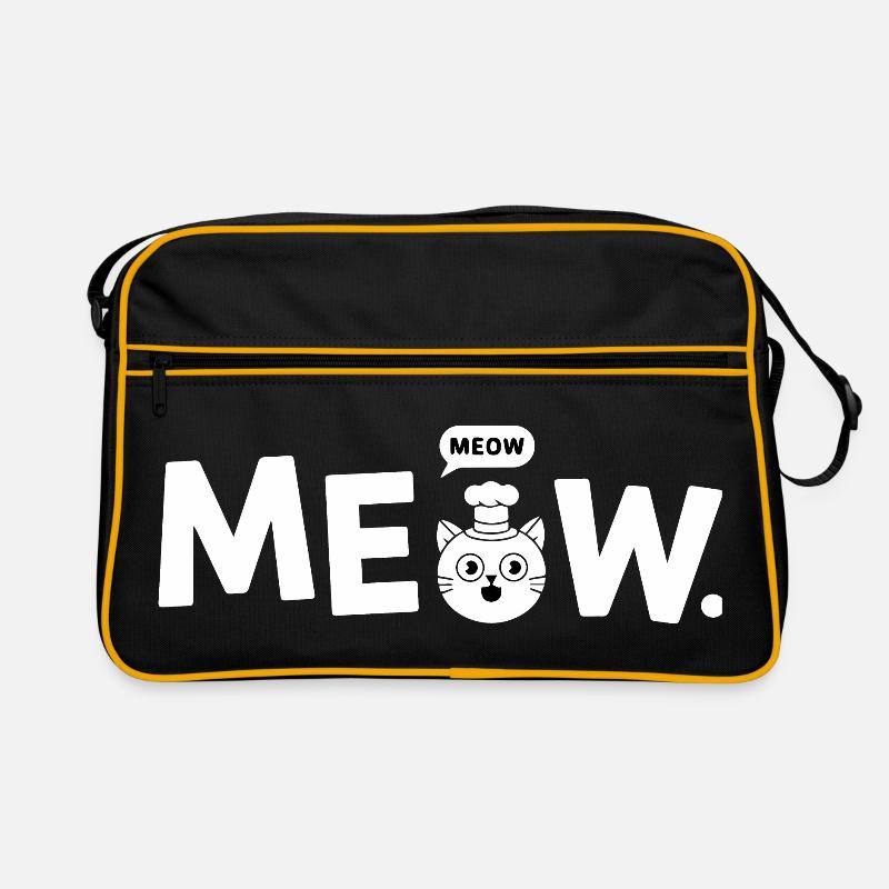 Meow Chef Cat Retro Bag