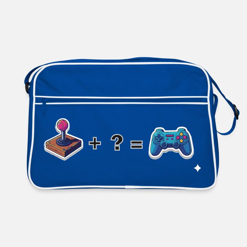 Retro Joystick trifft Gamepad Retro Tasche