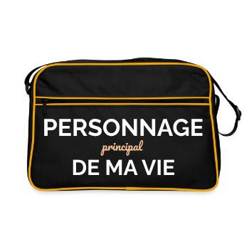 Personnage Principal — Ma Vie - Sac Retro - noir/or - Devant