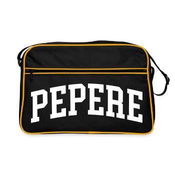 Pepere Grand-père français Pepere - Sac Retro - noir/or - Devant