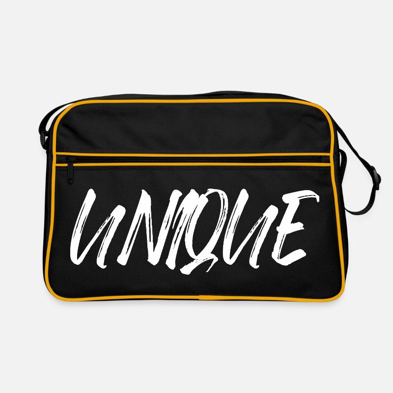 unique, unique, unique valeur de soi unique Sac Retro
