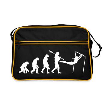 Gymnastique Pulsation de Pouls de Silhouette - Sac Retro - noir/or - Devant
