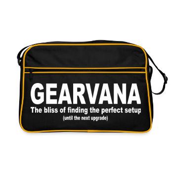 Gearvana Perfect Equipment Marathon Running - Sac Retro - noir/or - Devant