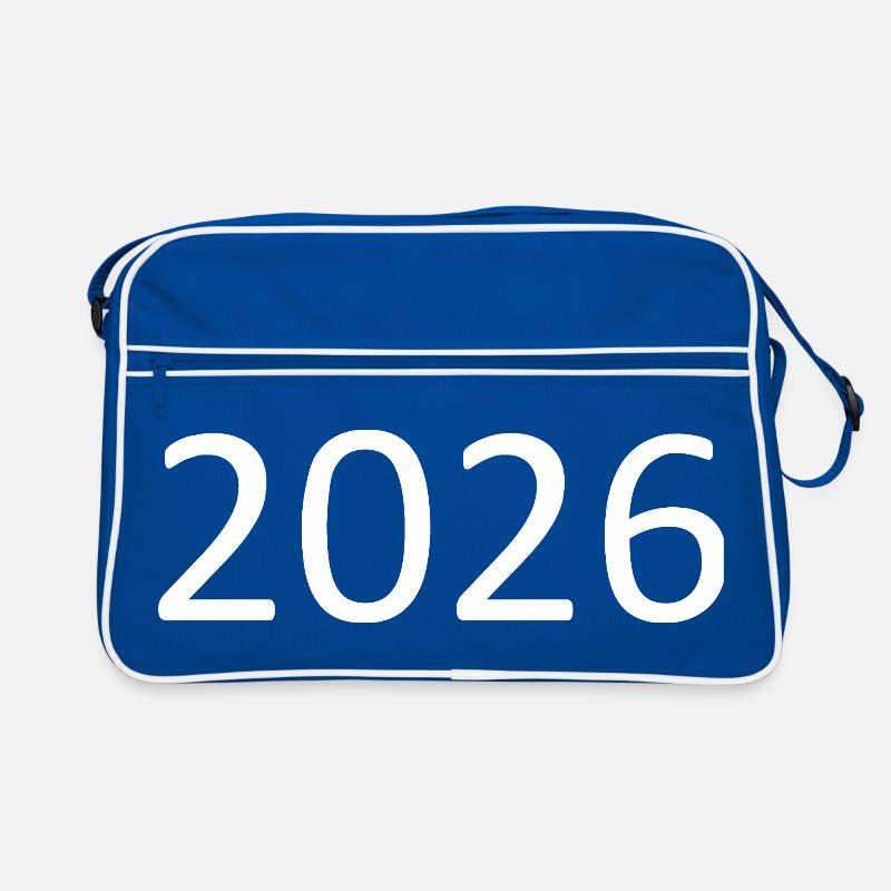Numéro Blanc 2026 Sac Retro